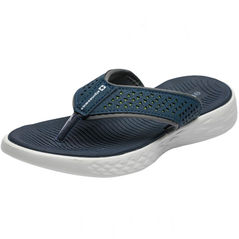 Alpine Swiss Womens Flip Flops Comfortable Outdoor Thong Sandals Walking Shoes